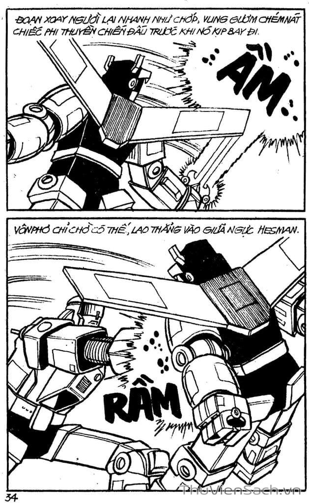 Truyện Tranh Dũng Sĩ Hesman trang 4