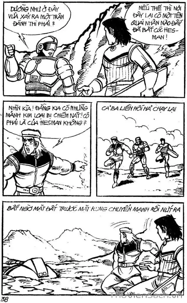 Truyện Tranh Dũng Sĩ Hesman trang 4