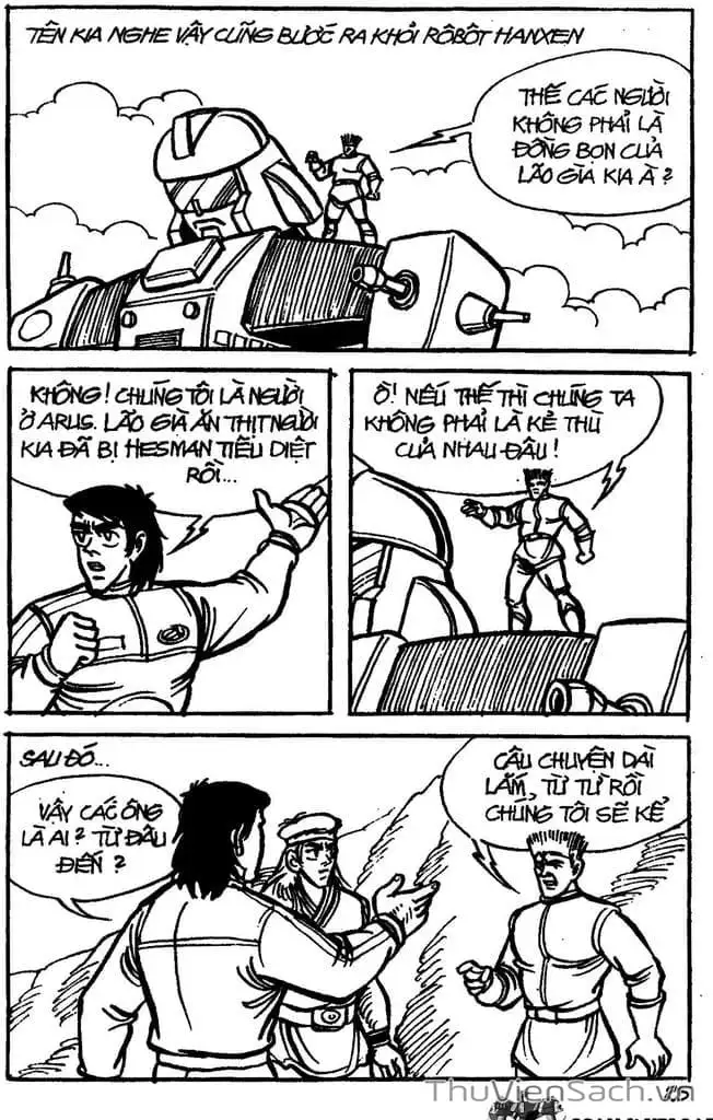 Truyện Tranh Dũng Sĩ Hesman trang 4