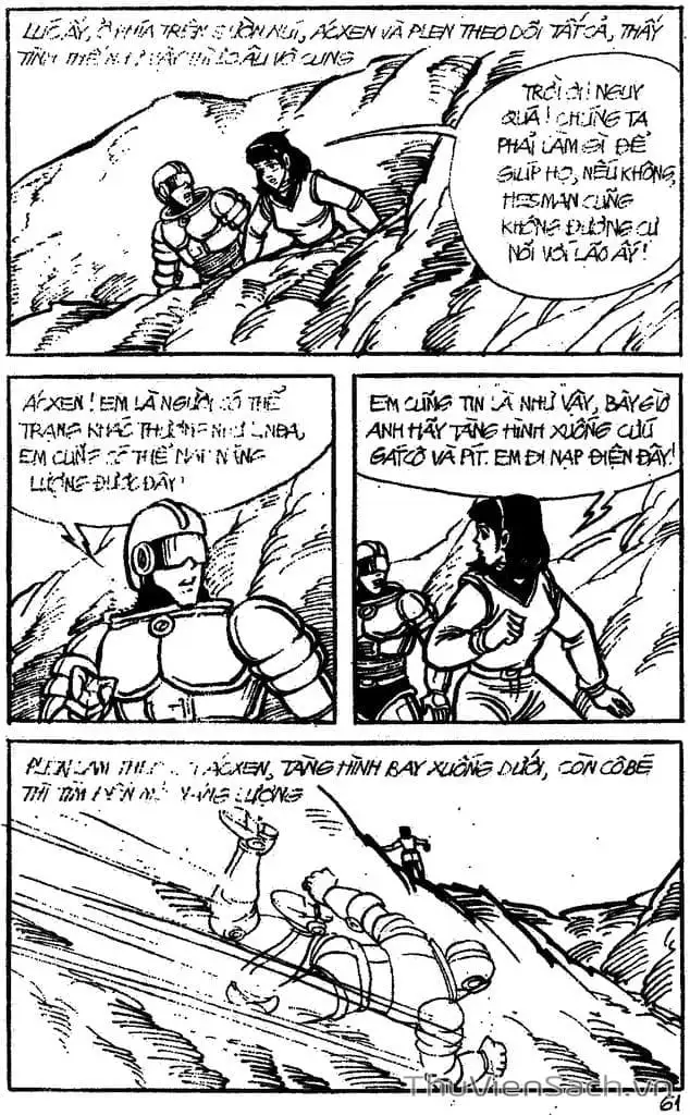Truyện Tranh Dũng Sĩ Hesman trang 4