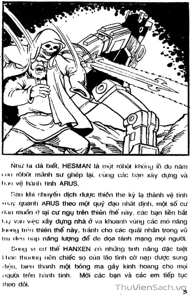 Truyện Tranh Dũng Sĩ Hesman trang 4