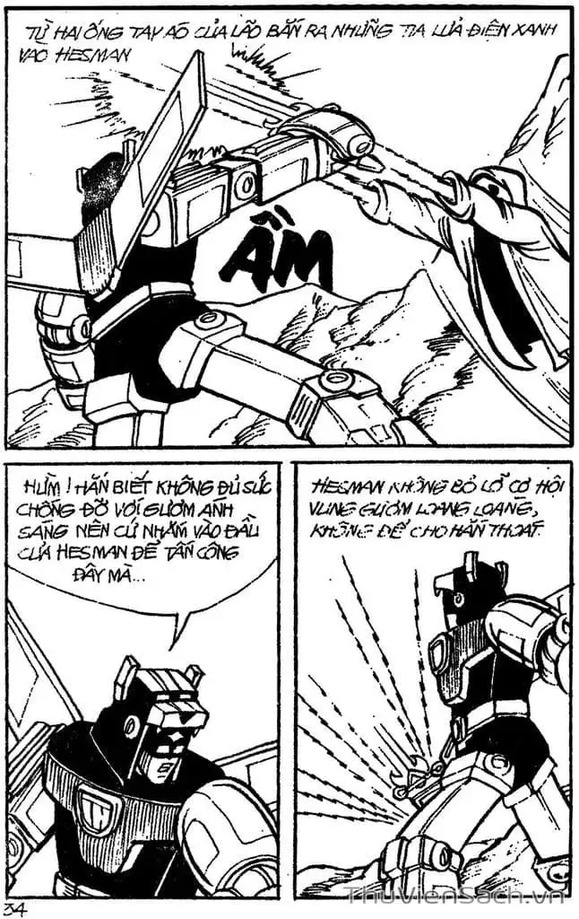 Truyện Tranh Dũng Sĩ Hesman trang 4