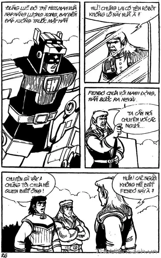 Truyện Tranh Dũng Sĩ Hesman trang 4