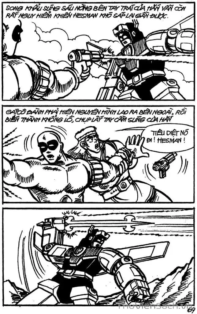 Truyện Tranh Dũng Sĩ Hesman trang 4