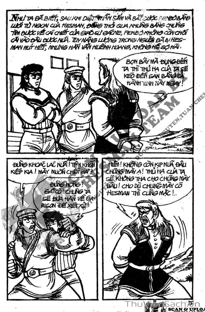Truyện Tranh Dũng Sĩ Hesman trang 4