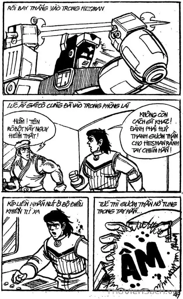 Truyện Tranh Dũng Sĩ Hesman trang 4