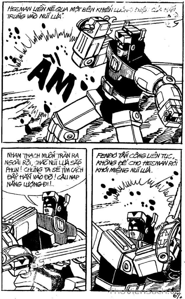 Truyện Tranh Dũng Sĩ Hesman trang 4