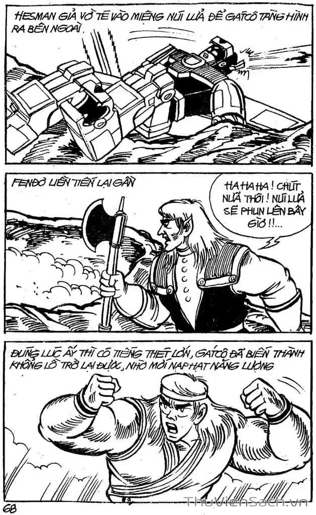 Truyện Tranh Dũng Sĩ Hesman trang 4