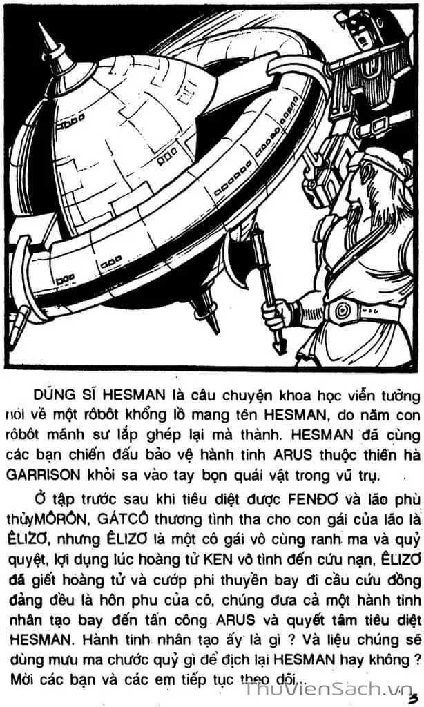 Truyện Tranh Dũng Sĩ Hesman trang 4