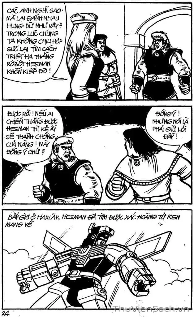 Truyện Tranh Dũng Sĩ Hesman trang 4