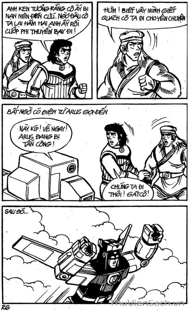 Truyện Tranh Dũng Sĩ Hesman trang 4