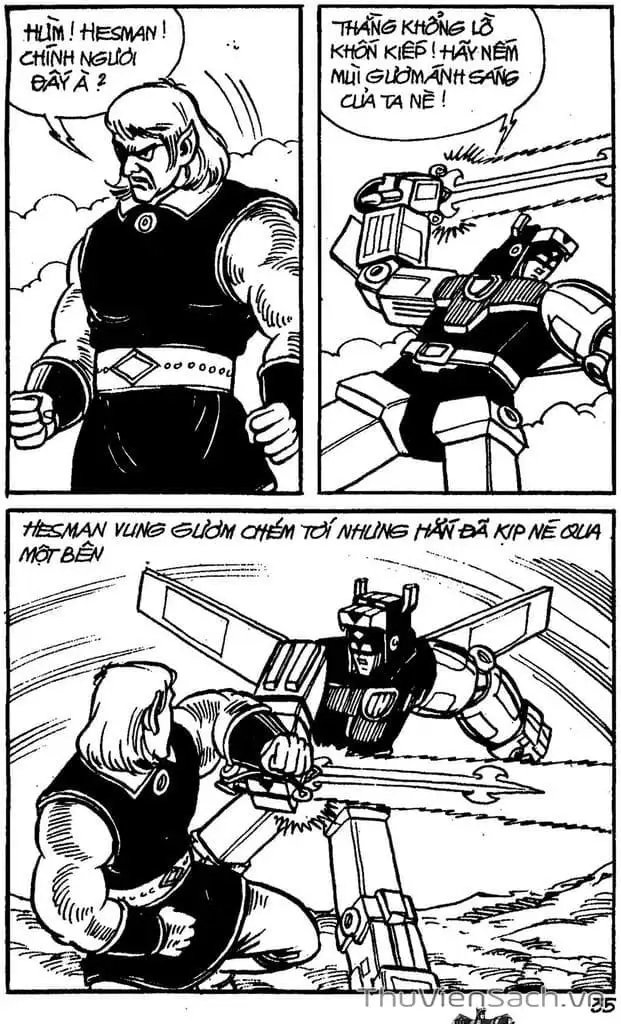 Truyện Tranh Dũng Sĩ Hesman trang 4
