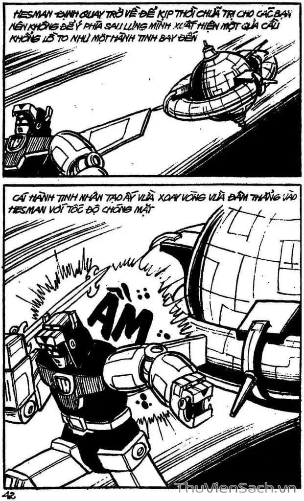 Truyện Tranh Dũng Sĩ Hesman trang 4
