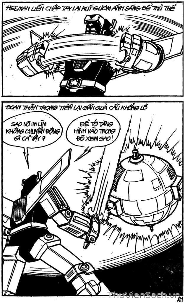Truyện Tranh Dũng Sĩ Hesman trang 4