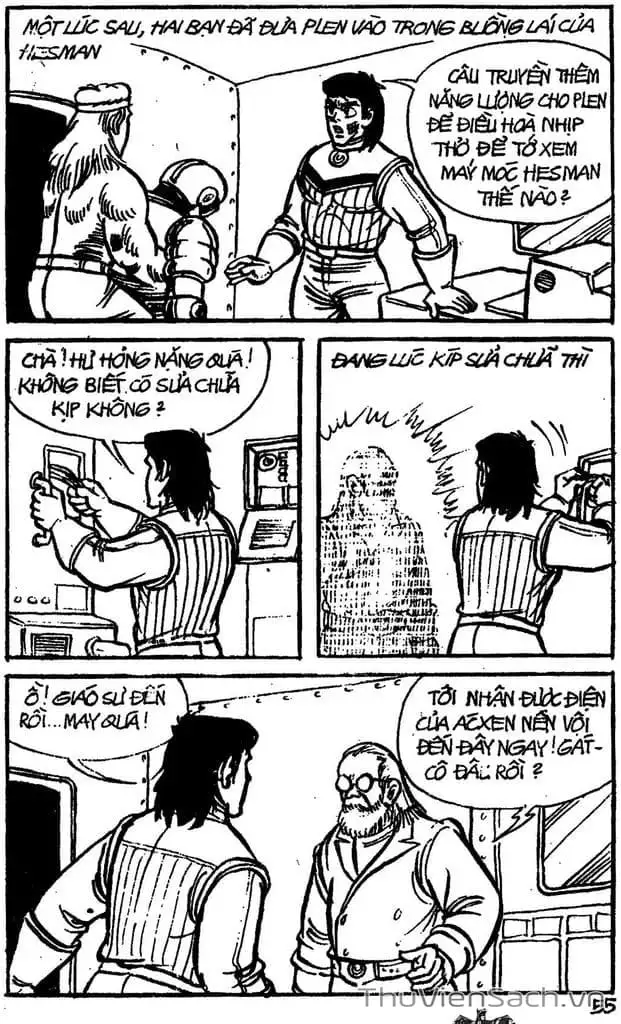 Truyện Tranh Dũng Sĩ Hesman trang 4