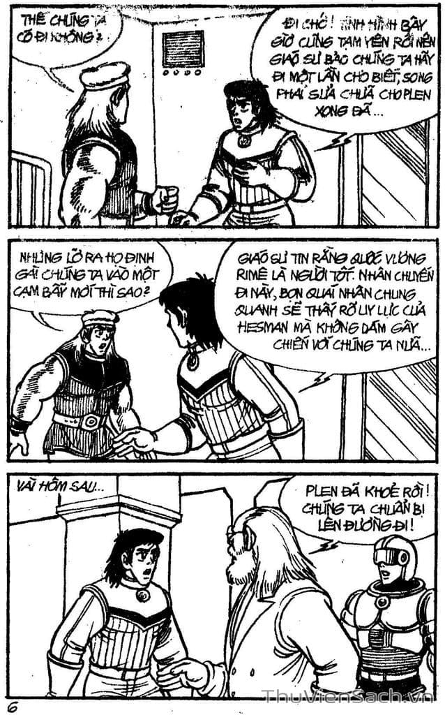 Truyện Tranh Dũng Sĩ Hesman trang 4