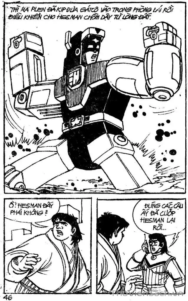 Truyện Tranh Dũng Sĩ Hesman trang 4