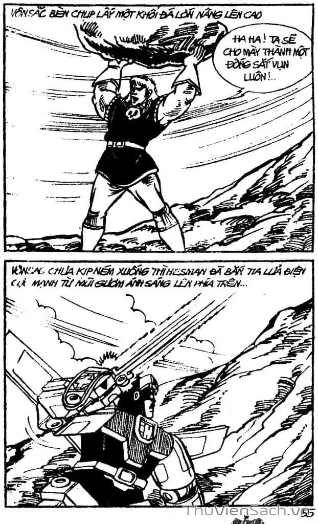 Truyện Tranh Dũng Sĩ Hesman trang 4