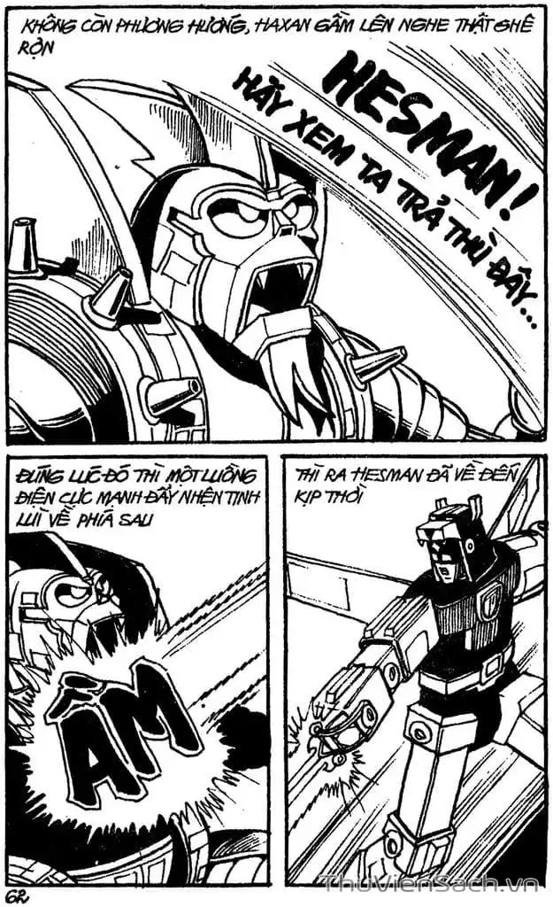 Truyện Tranh Dũng Sĩ Hesman trang 4