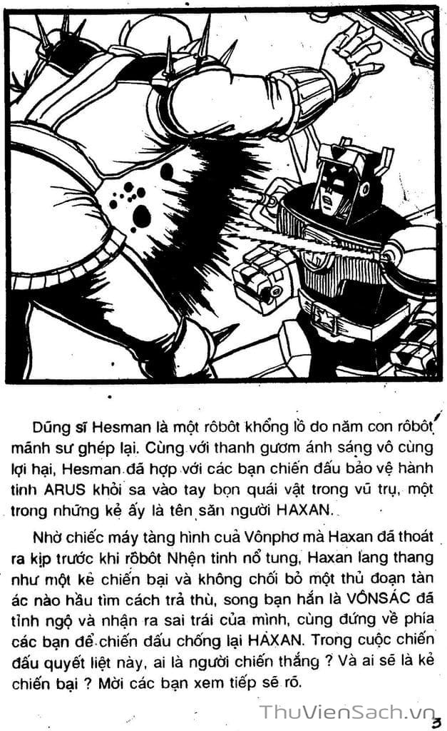 Truyện Tranh Dũng Sĩ Hesman trang 4