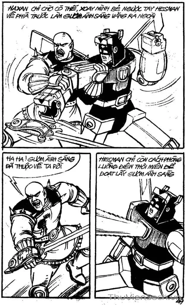 Truyện Tranh Dũng Sĩ Hesman trang 4
