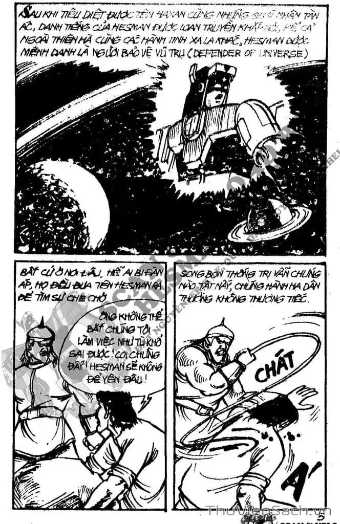 Truyện Tranh Dũng Sĩ Hesman trang 4