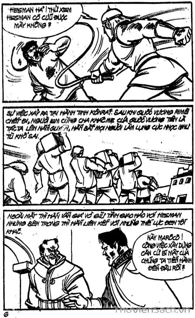 Truyện Tranh Dũng Sĩ Hesman trang 4