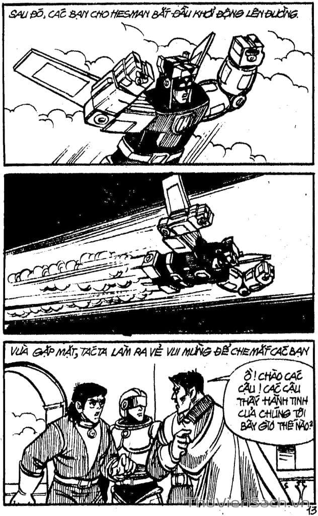 Truyện Tranh Dũng Sĩ Hesman trang 4