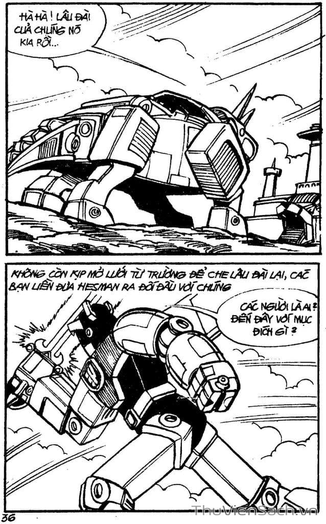 Truyện Tranh Dũng Sĩ Hesman trang 4