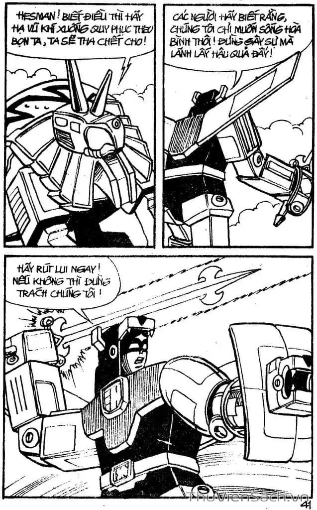 Truyện Tranh Dũng Sĩ Hesman trang 4
