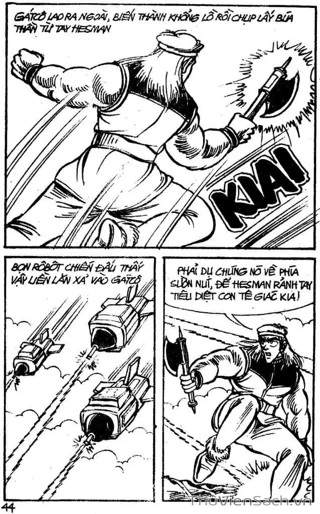 Truyện Tranh Dũng Sĩ Hesman trang 4