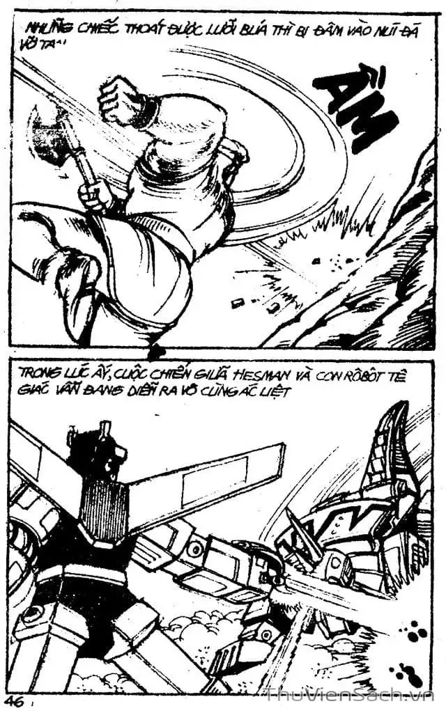 Truyện Tranh Dũng Sĩ Hesman trang 4