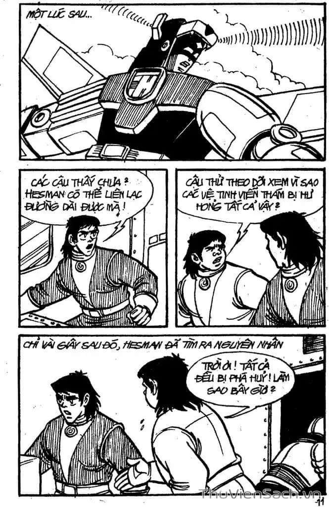 Truyện Tranh Dũng Sĩ Hesman trang 4