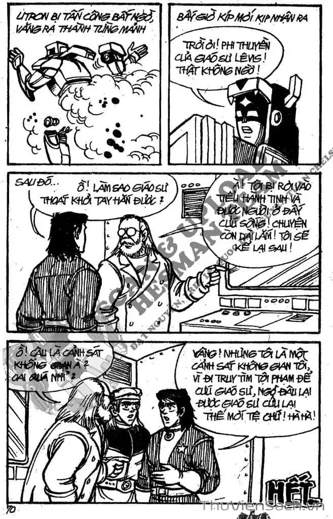 Truyện Tranh Dũng Sĩ Hesman trang 4