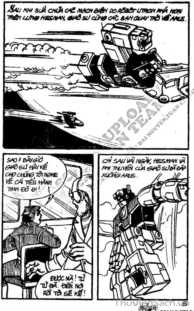 Truyện Tranh Dũng Sĩ Hesman trang 4