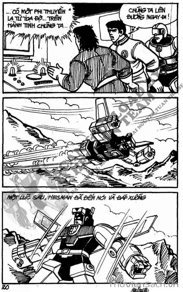 Truyện Tranh Dũng Sĩ Hesman trang 4