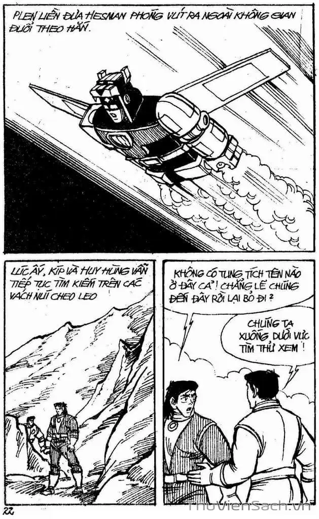 Truyện Tranh Dũng Sĩ Hesman trang 4