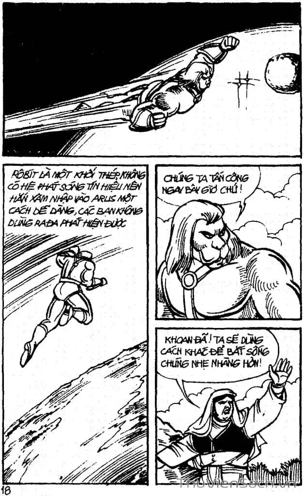 Truyện Tranh Dũng Sĩ Hesman trang 4