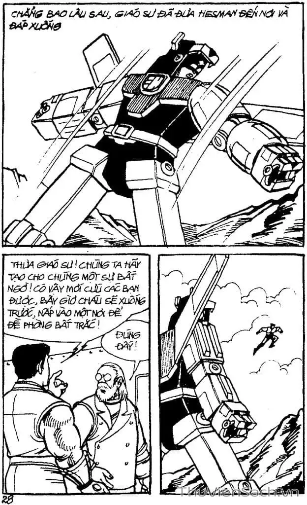 Truyện Tranh Dũng Sĩ Hesman trang 4