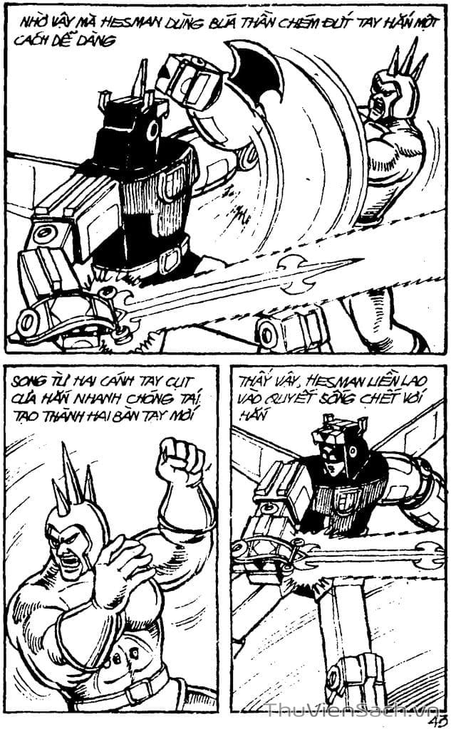 Truyện Tranh Dũng Sĩ Hesman trang 4