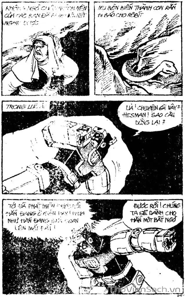 Truyện Tranh Dũng Sĩ Hesman trang 4