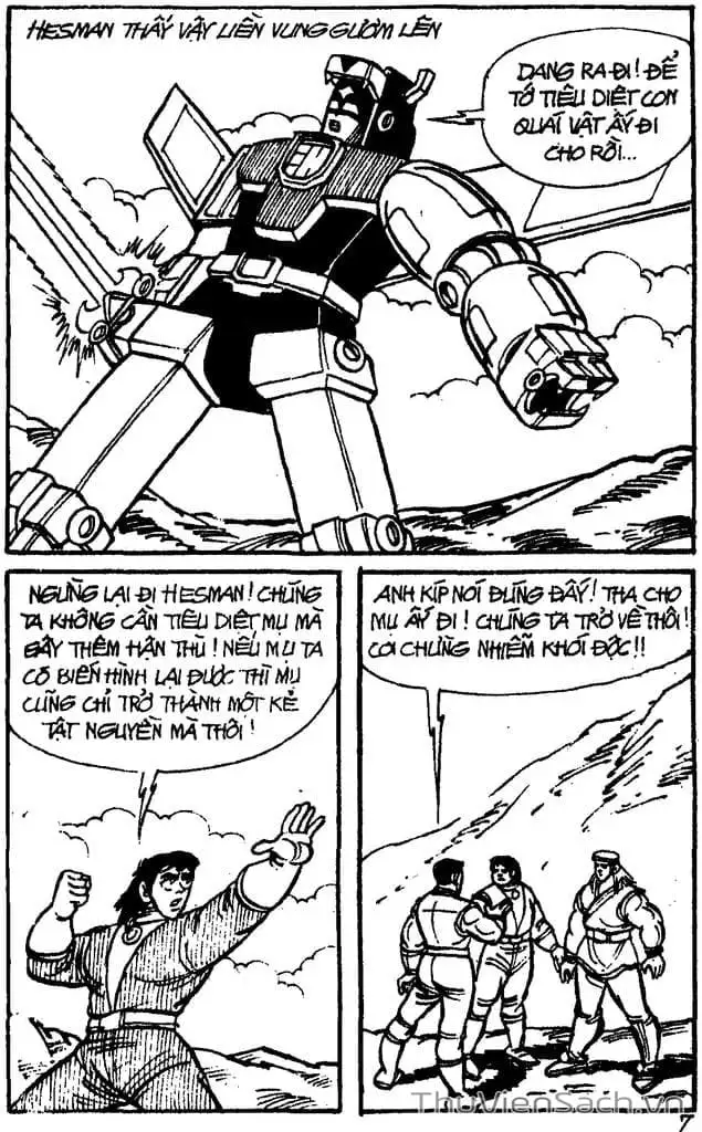 Truyện Tranh Dũng Sĩ Hesman trang 4