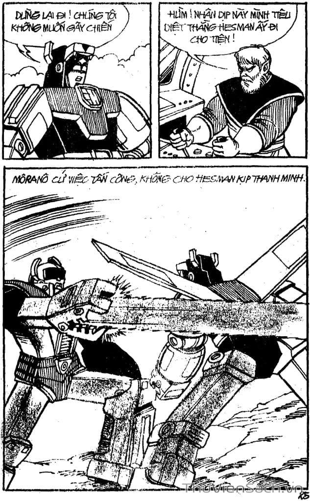 Truyện Tranh Dũng Sĩ Hesman trang 4