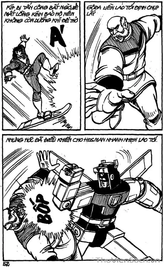 Truyện Tranh Dũng Sĩ Hesman trang 4