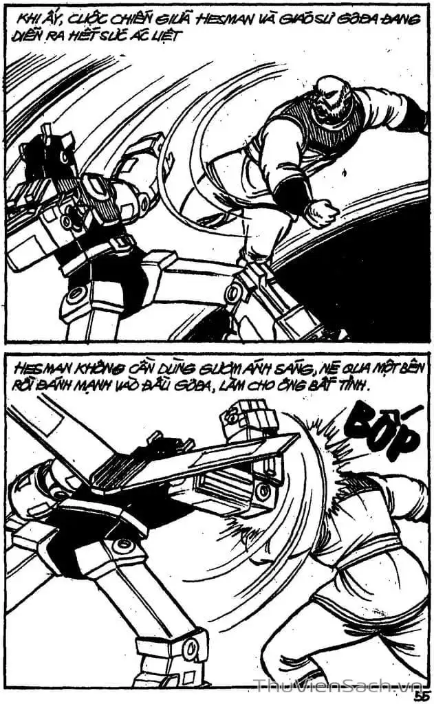 Truyện Tranh Dũng Sĩ Hesman trang 4