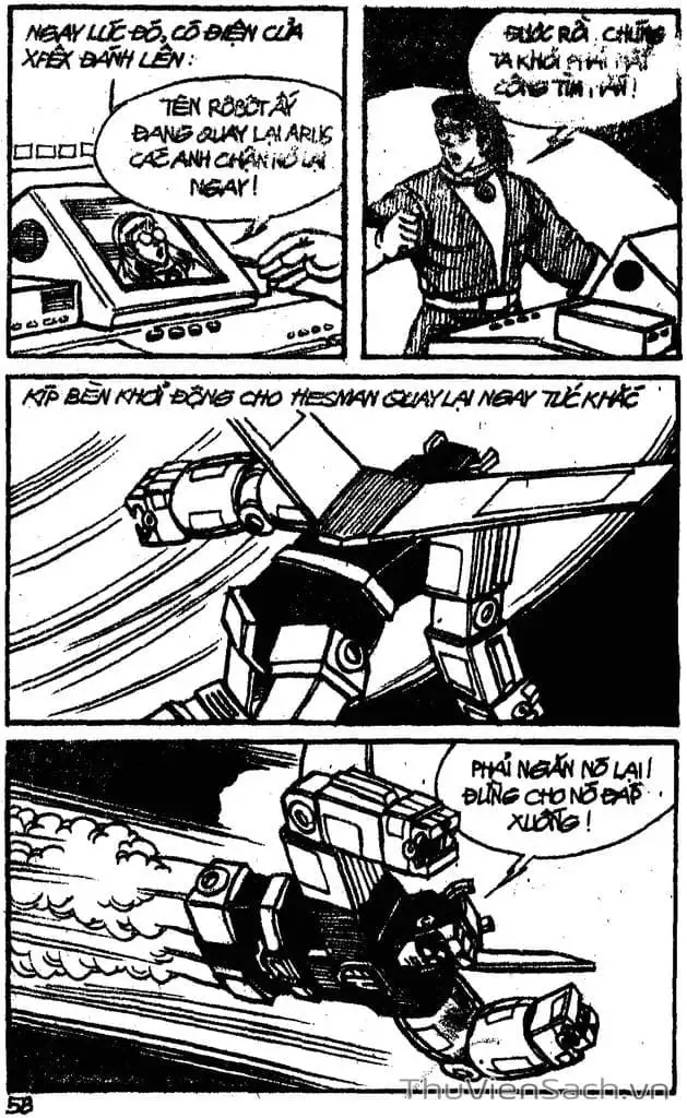 Truyện Tranh Dũng Sĩ Hesman trang 4