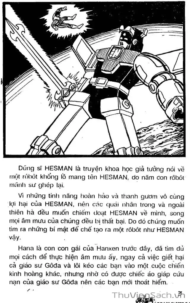 Truyện Tranh Dũng Sĩ Hesman trang 4