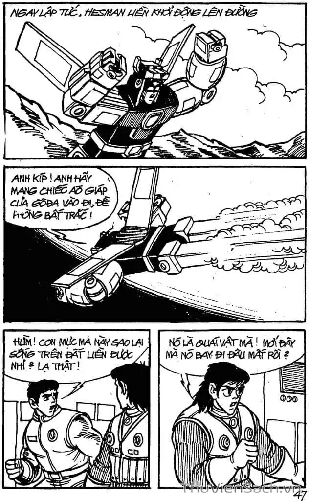 Truyện Tranh Dũng Sĩ Hesman trang 4