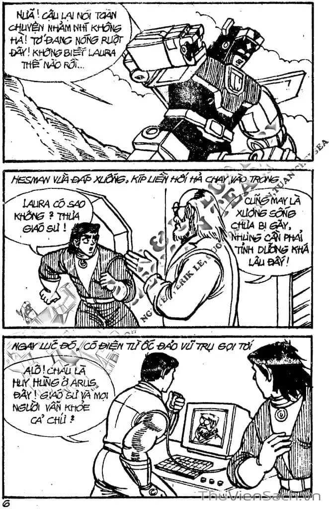 Truyện Tranh Dũng Sĩ Hesman trang 4
