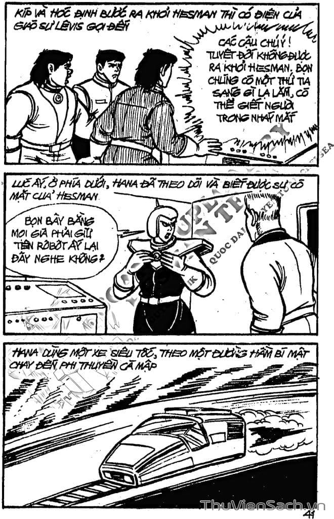 Truyện Tranh Dũng Sĩ Hesman trang 4